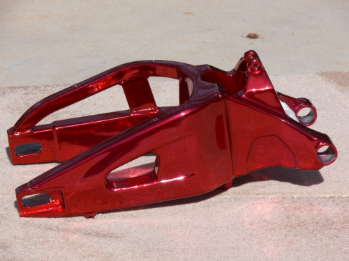 Candy Red over chrome