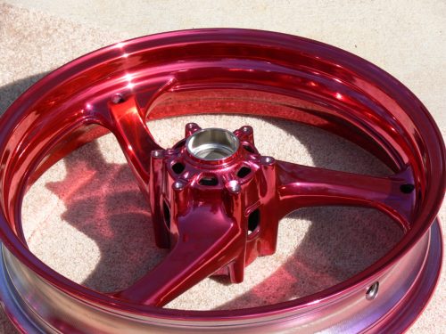 Candy Red over chrome