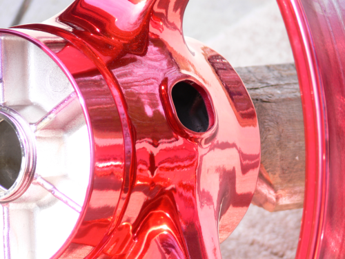 Candy Red over chrome