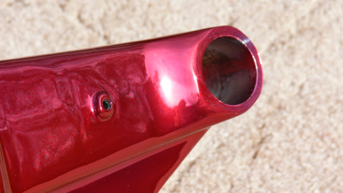 Candy Red over chrome